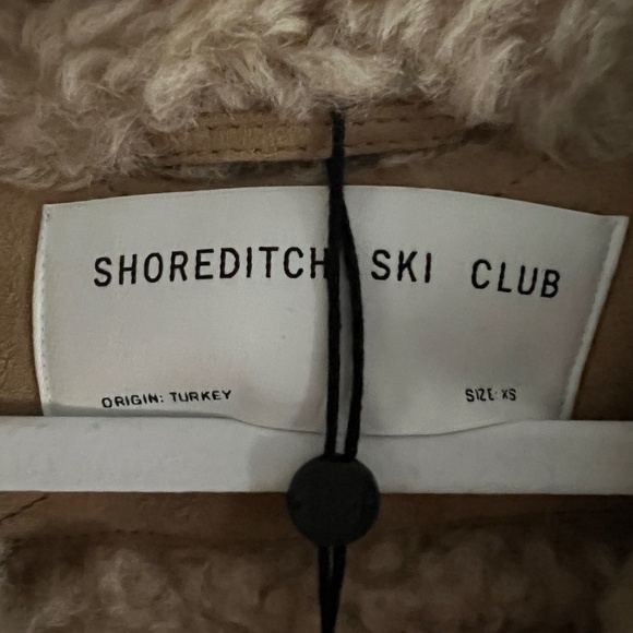 Shoreditch Ski Club Reva shearling coat - Picture 6 of 10